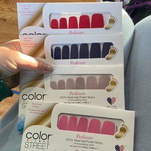 Color street pedicure bundle